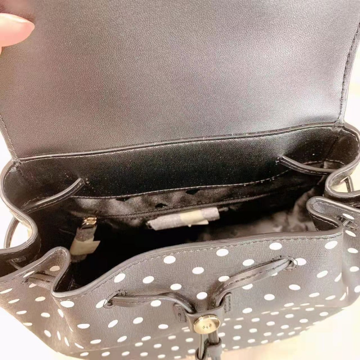 Kate Spade K4642 disney x new york minnie mouse backpack in BLACK MULTI