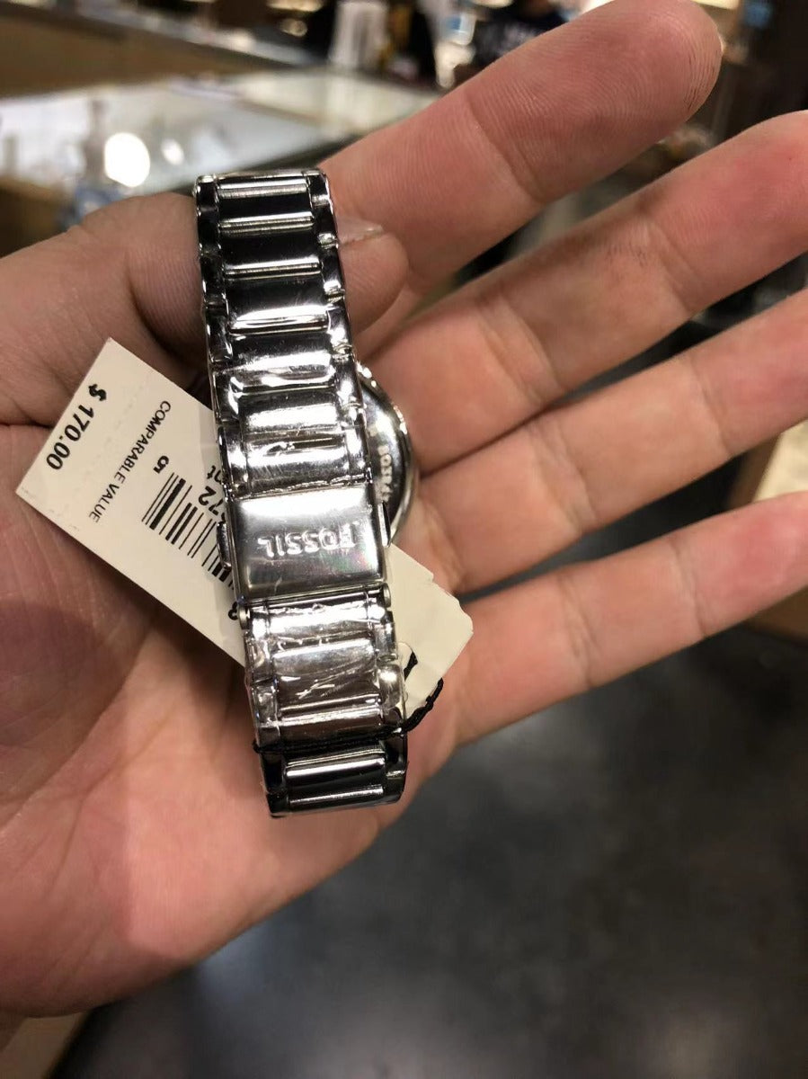 Fossil BQ3843 Ashtyn Three-Hand Date Stainless Steel Watch 796483593725