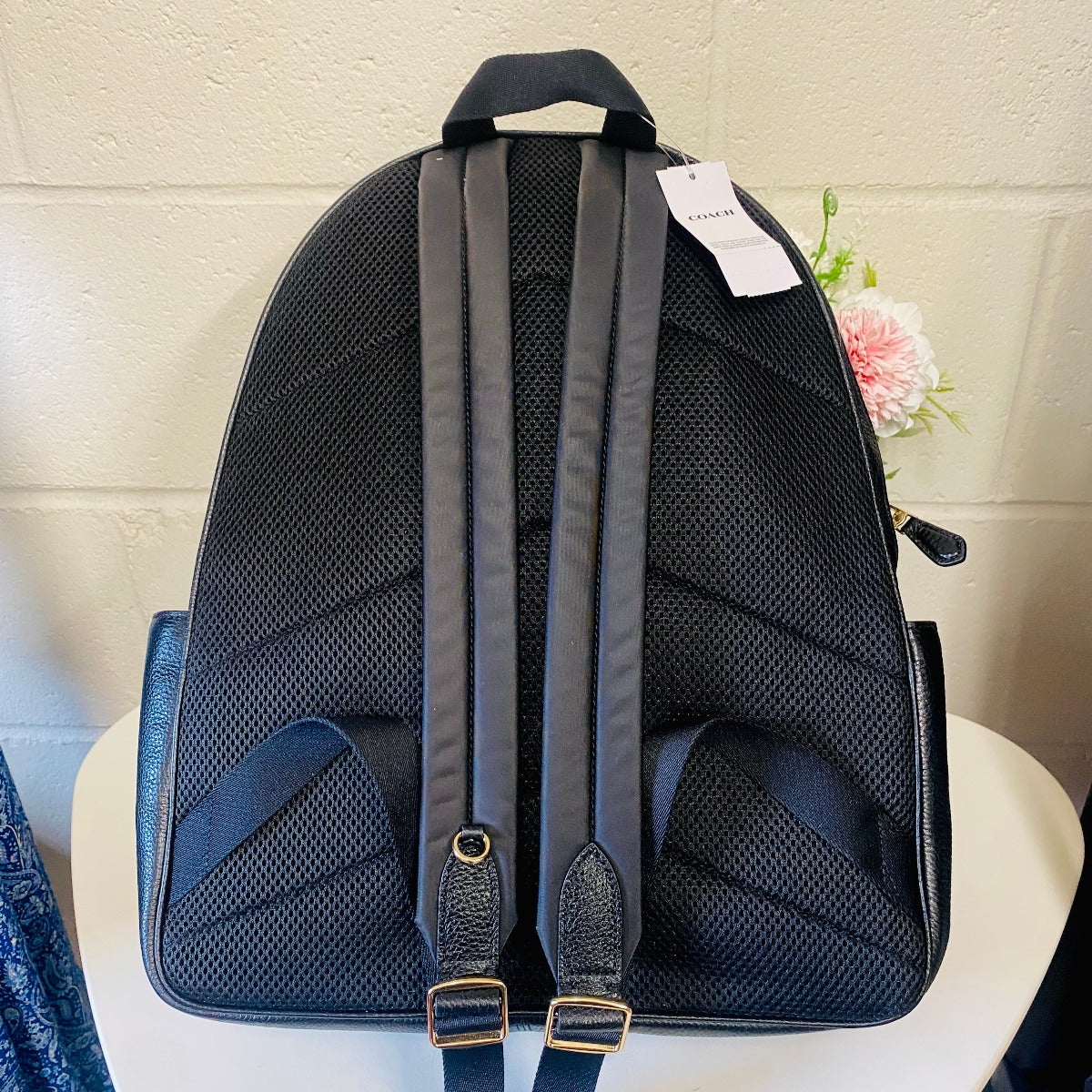 Coach 5669 Large Court Backpack IN Black