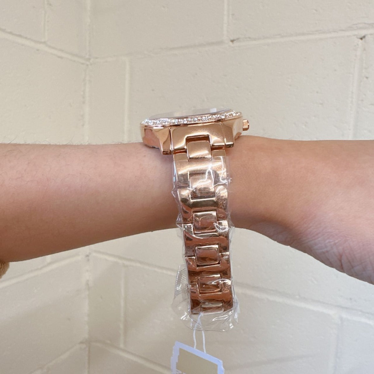Michael Kors MK4651 Liliane Three-Hand Rose Gold-Tone Stainless Steel Watch
