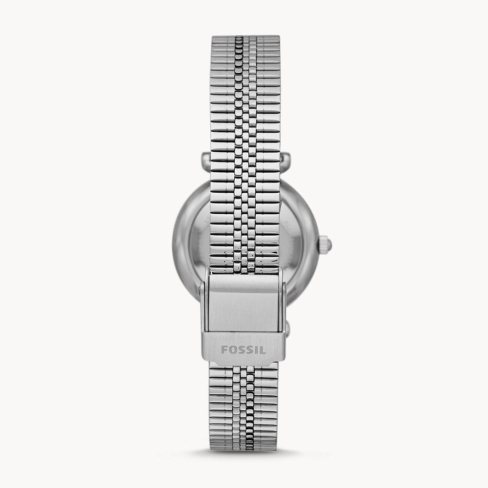 Fossil ES4695 Carlie Mini Three-Hand Stainless-Steel Watch