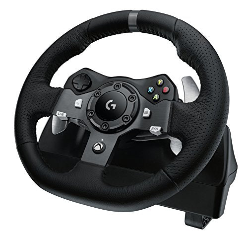 Logitech Driving Force G920 Racing Wheel, Force Feedback Steering Wheel