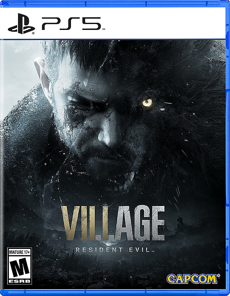 PlayStation 5 Upgraded 1.8TB Disc Edition FINAL FANTASY XVI Bundle with Resident Evil Village and Mytrix Controller Case - PS5, White