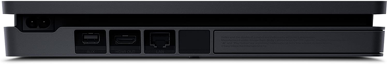 Sony PlayStation 4 Slim Storage Upgrade 2TB SSD PS4 Gaming Console, Jet Black, with Mytrix Chat Headset - Enhanced PS4 with Large Capacity Internal Fast Solid State Drive