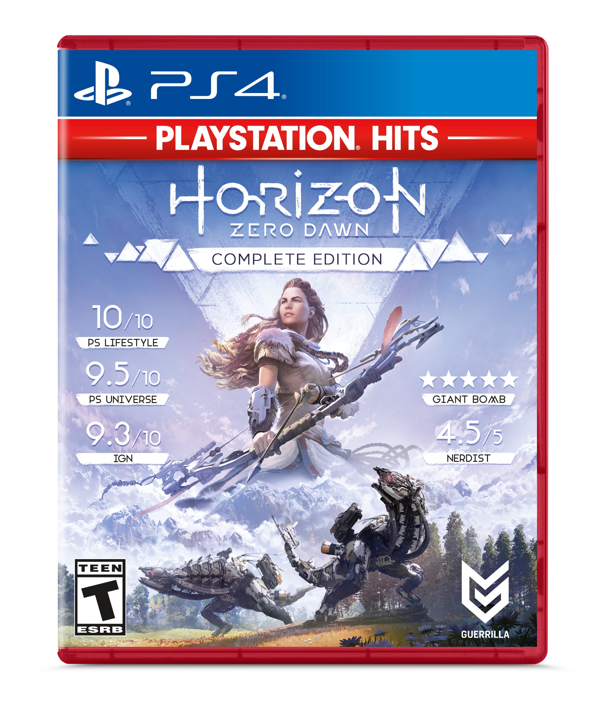 Sony PlayStation 4 Slim Horizon Zero Dawn Bundle Upgrade 2TB SSD PS4 Gaming Console, Jet Black, with Mytrix High Speed HDMI - 2TB Internal Fast Solid State Drive Enhanced PS4 Console