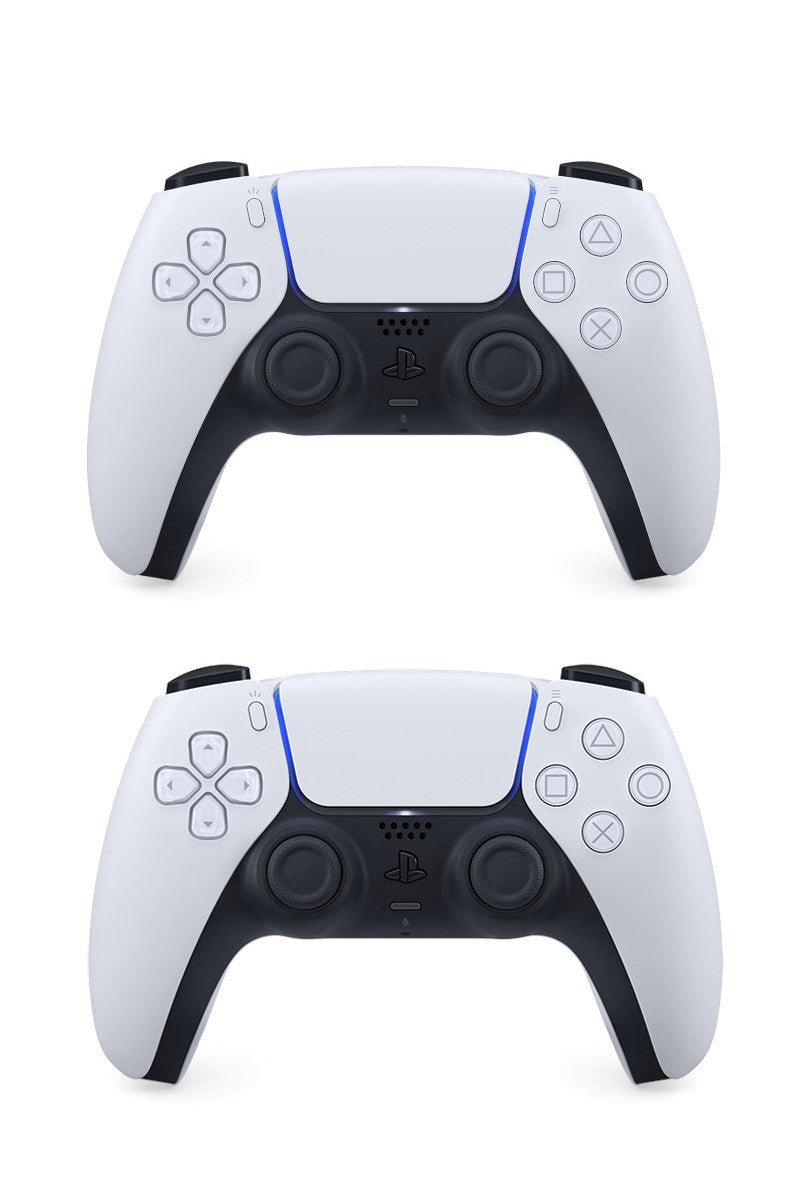 PlayStation 5 Disc Edition FINAL FANTASY XVI Bundle with Two DualSense Controllers and Mytrix Dual Controller Charger - PS5 Gaming Console