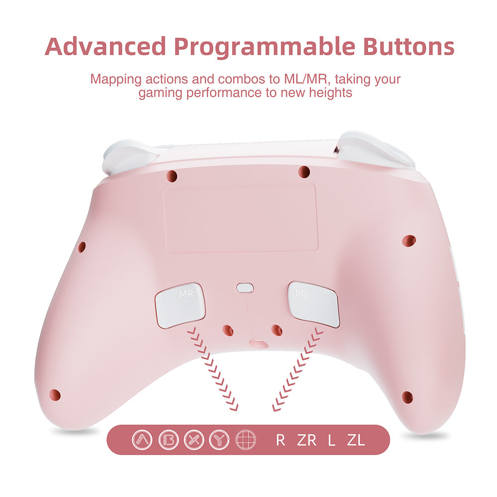 Mytrix Pro Wireless Controller Sakura Pink