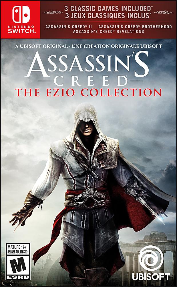 Nintendo Switch Lite Turquoise with Assassin's Creed: Ezio Collection, Mytrix 128GB MicroSD Card and Accessories NS Game Disc Bundle Best Holiday Gift