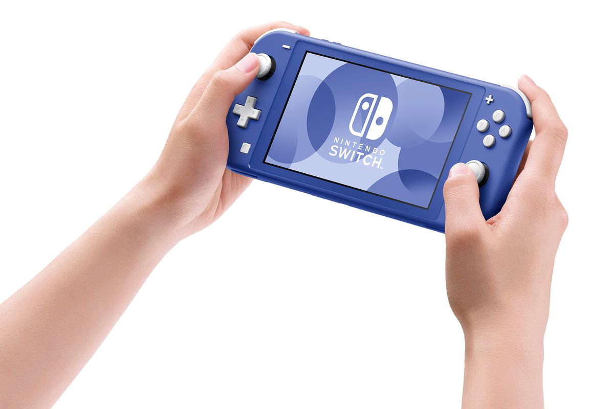 Nintendo Switch Lite Blue with Luigi's Mansion 3, Mytrix 128GB MicroSD Card and Accessories NS Game Disc Bundle Best Holiday Gift