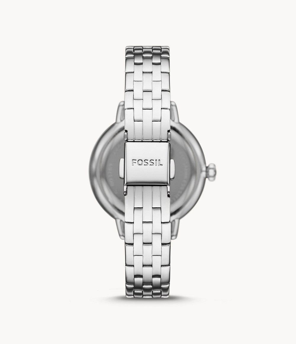 Fossil BQ3707 Reid Multifunction Silver Stainless Steel Women's Watch