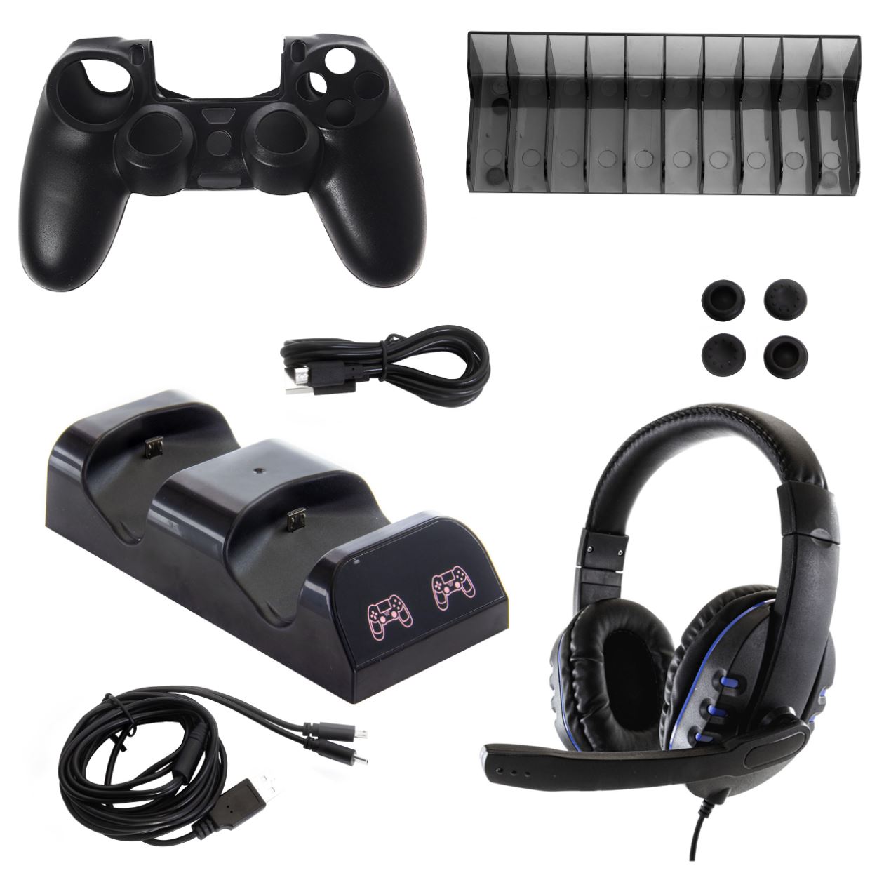 Gamefitz 10 in 1 Accessories Kit for PlayStation