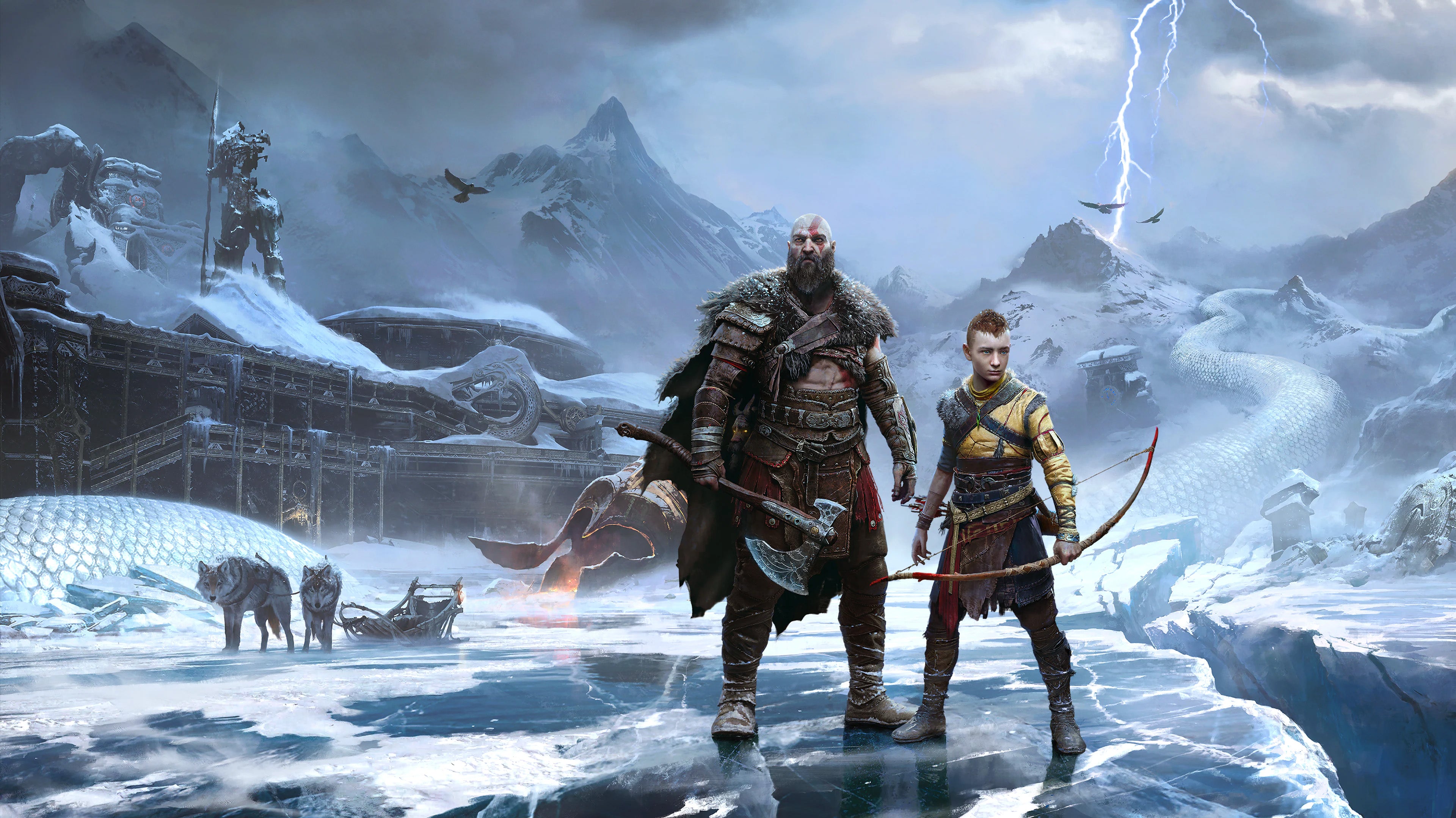 PlayStation 5 God of War Ragnarök Full Game Voucher for PS5 and PS4