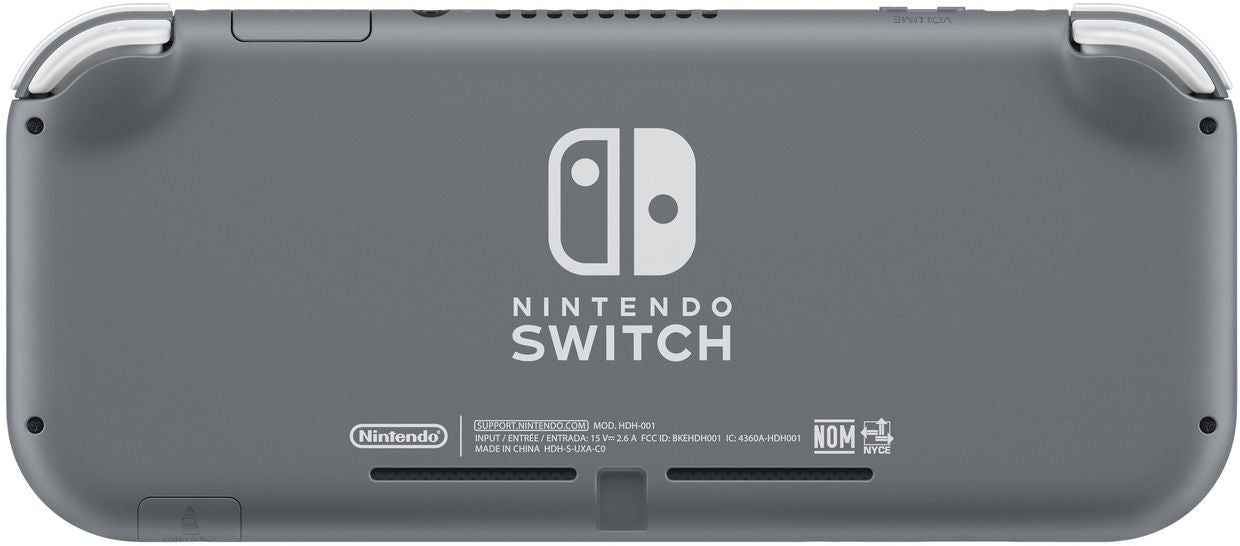 Nintendo Switch Lite Gray with Overcooked! All You Can Eat and Mytrix Accessories NS Game Disc Bundle Best Holiday Gift