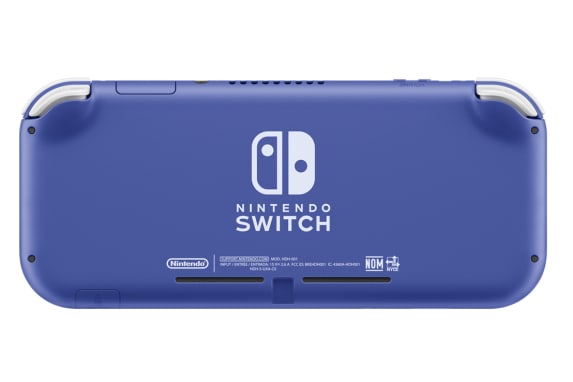 Nintendo Switch Lite Blue with Splatoon 2 and Mytrix Accessories NS Game Disc Bundle Best Holiday Gift
