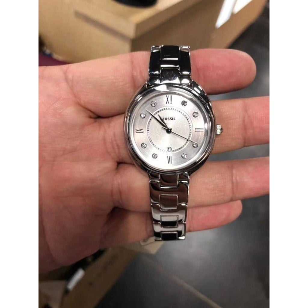 Fossil ES5069 Three-Hand Date Stainless Steel Women's Watch
