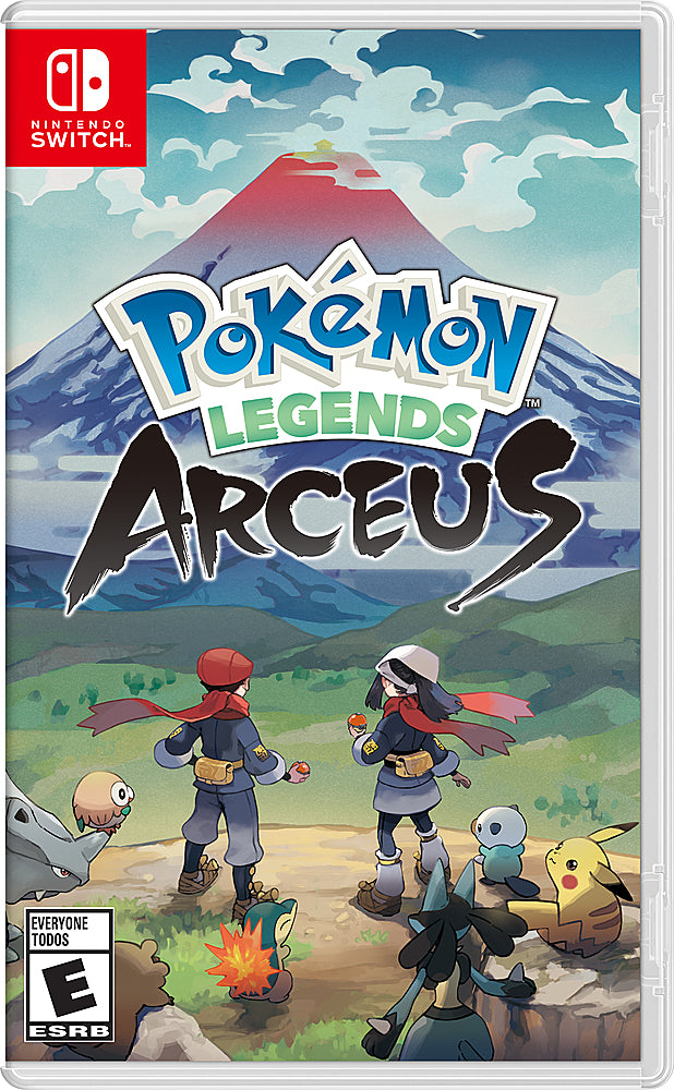 Nintendo Switch Lite Turquoise with Pokemon Legends: Arceus and Mytrix Accessories NS Game Disc Bundle Best Holiday Gift
