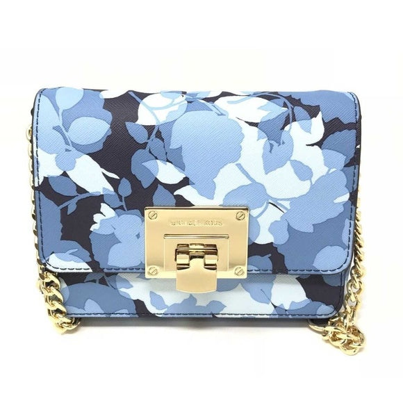 Michael Kors Tina 35S8GT4C0R Small Clutch Bag In Navy