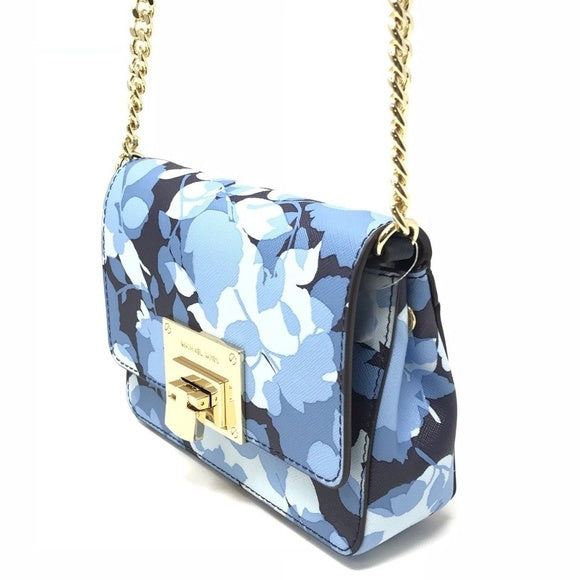 Michael Kors Tina 35S8GT4C0R Small Clutch Bag In Navy
