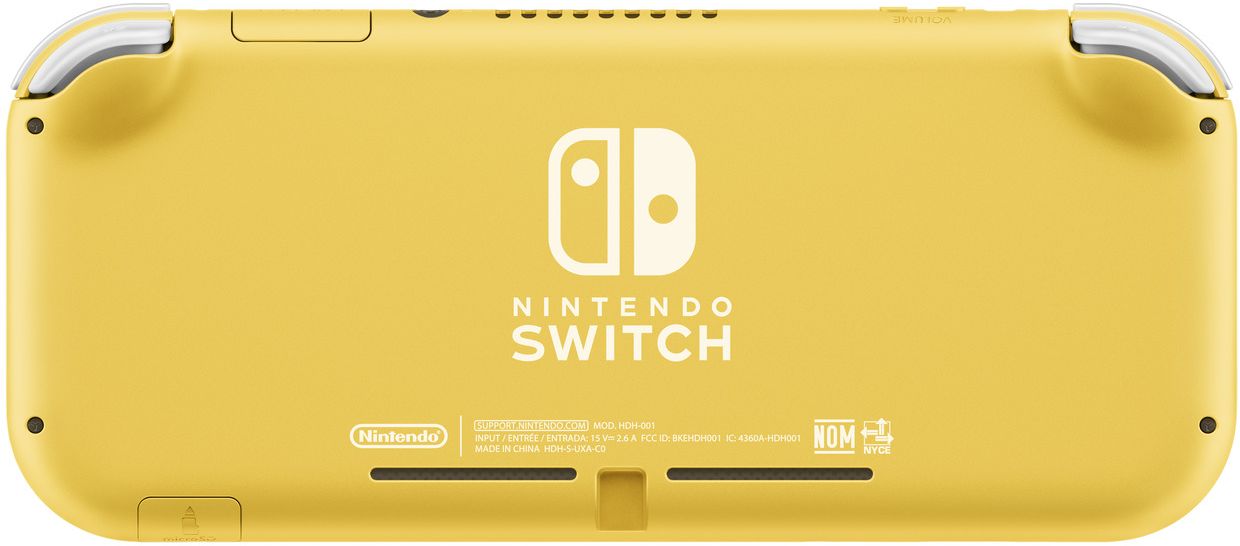 Nintendo Switch Lite Yellow with Xenoblade Chronicles 3 & Mytrix Screen Protector