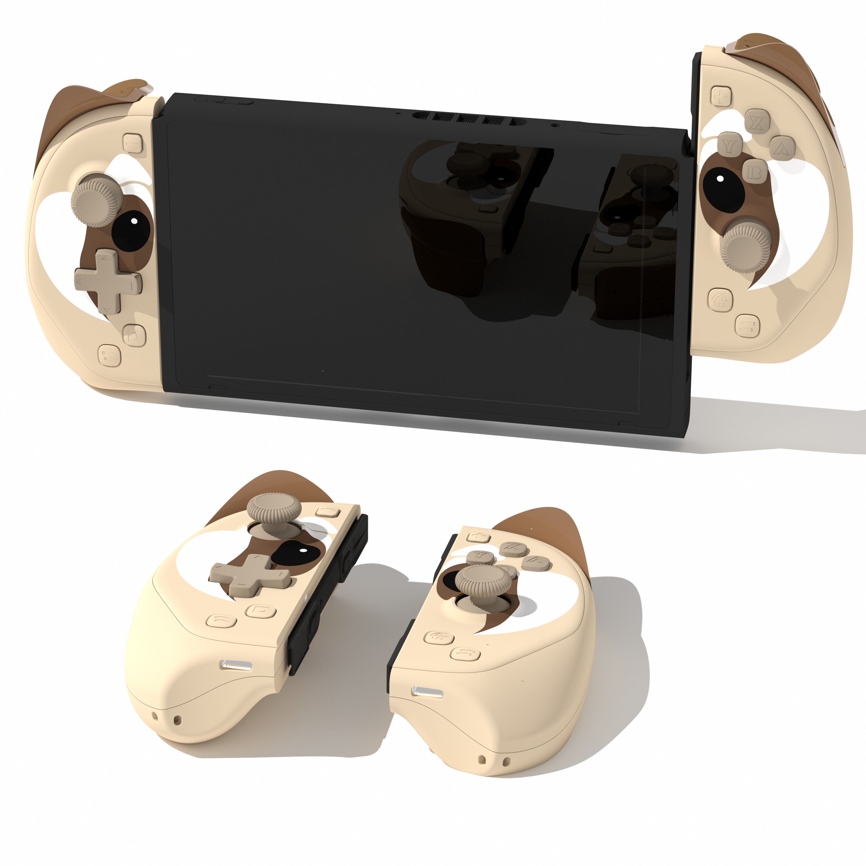 Mytrix Brownie - JoyPad for Nintendo Switch, the Newest Switch OLED, and Switch Lite